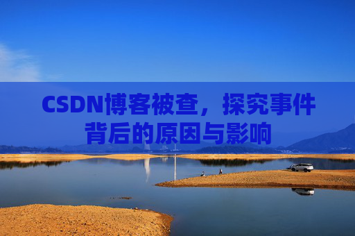 CSDN博客被查，探究事件背后的原因与影响